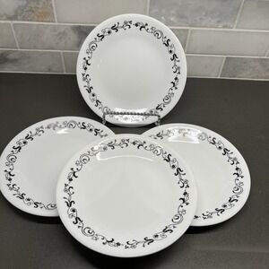 Set Of 4 ~Corelle® Garden Getaway 6.75" Side/Bread/ Dessert Plates EUC